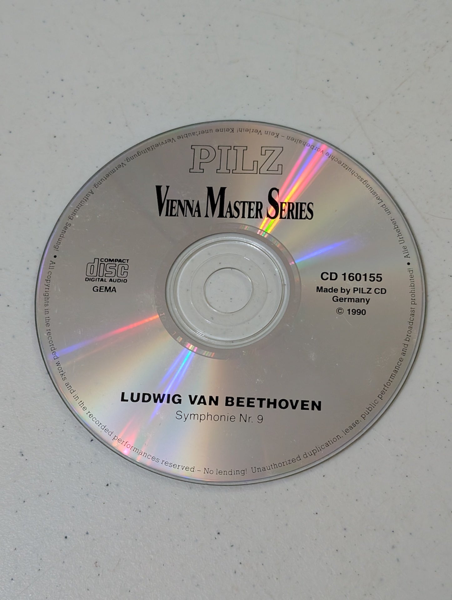 Beethoven, Ludwig Van - Symphonie Nr. 9 (Classical, CD, 1990)