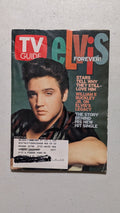 TV Guide - Elvis Forever! from TV Guide - 2003 Ephemera (Paper Magazine, Pop Culture, Americana, Green, Red, White, Collectable, Vintage, Original)
