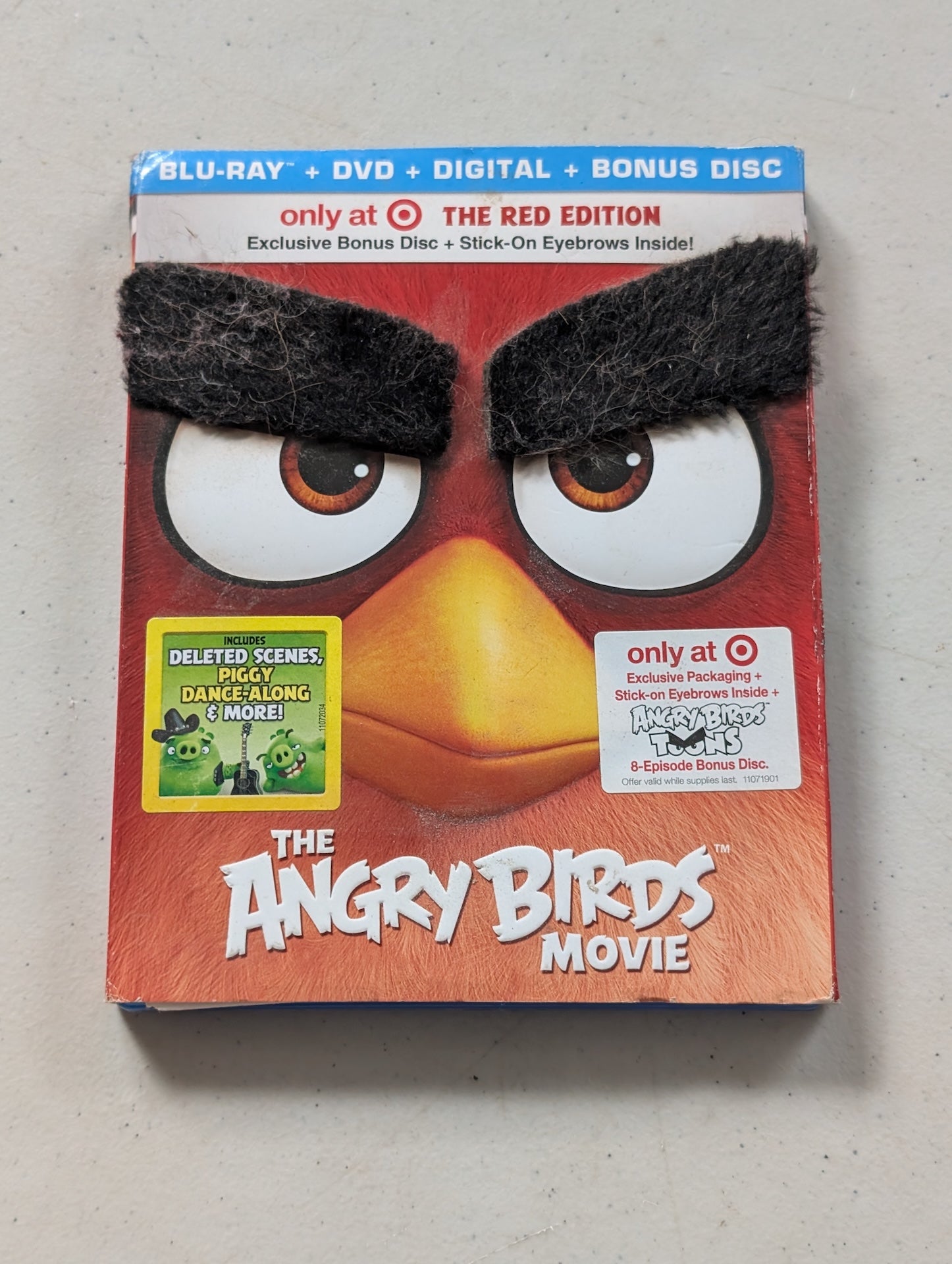 The Angry Birds Movie (Blu-ray + DVD + Digital, 2016, PG) Jason Sudeikis, Josh Gad, Danny McBride