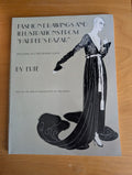 Fashion Drawings and Illustrations from "Harper's Bazar" by Erté (Art, Fashion, History, 1976, Erté, fashion drawings, Harper's Bazar, Art Deco, Stella Blum)