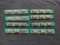 Lot of 8 Vintage 30-Pin SIMM RAM Sticks for Retro PC (MM514400-07)