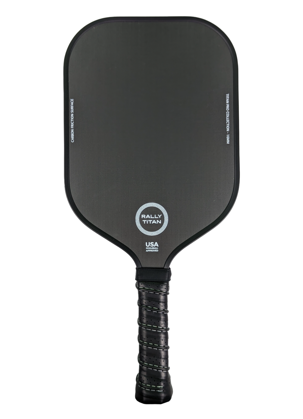 Titan Pro Control | 16MM | T700 Titan Carbon Friction Surface | Textured Surface | Black