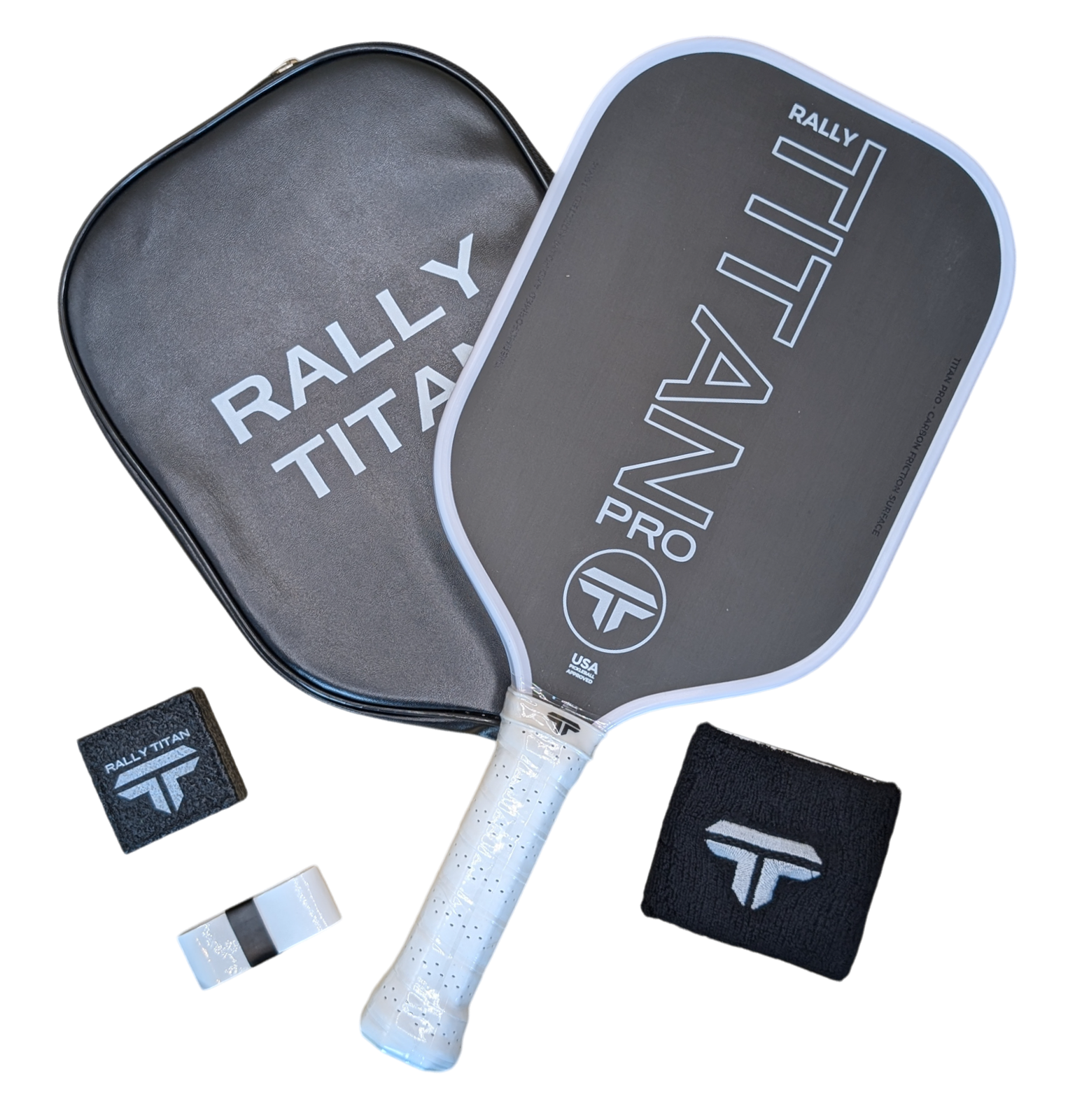 Titan Pro 16MM | Thermoformed Unibody Construction | Foam Injected Walls | T700 Titan Carbon Friction Surface | White with Black Accents