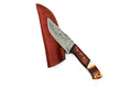 Damascus Steel Hunting EDC knife TD-700