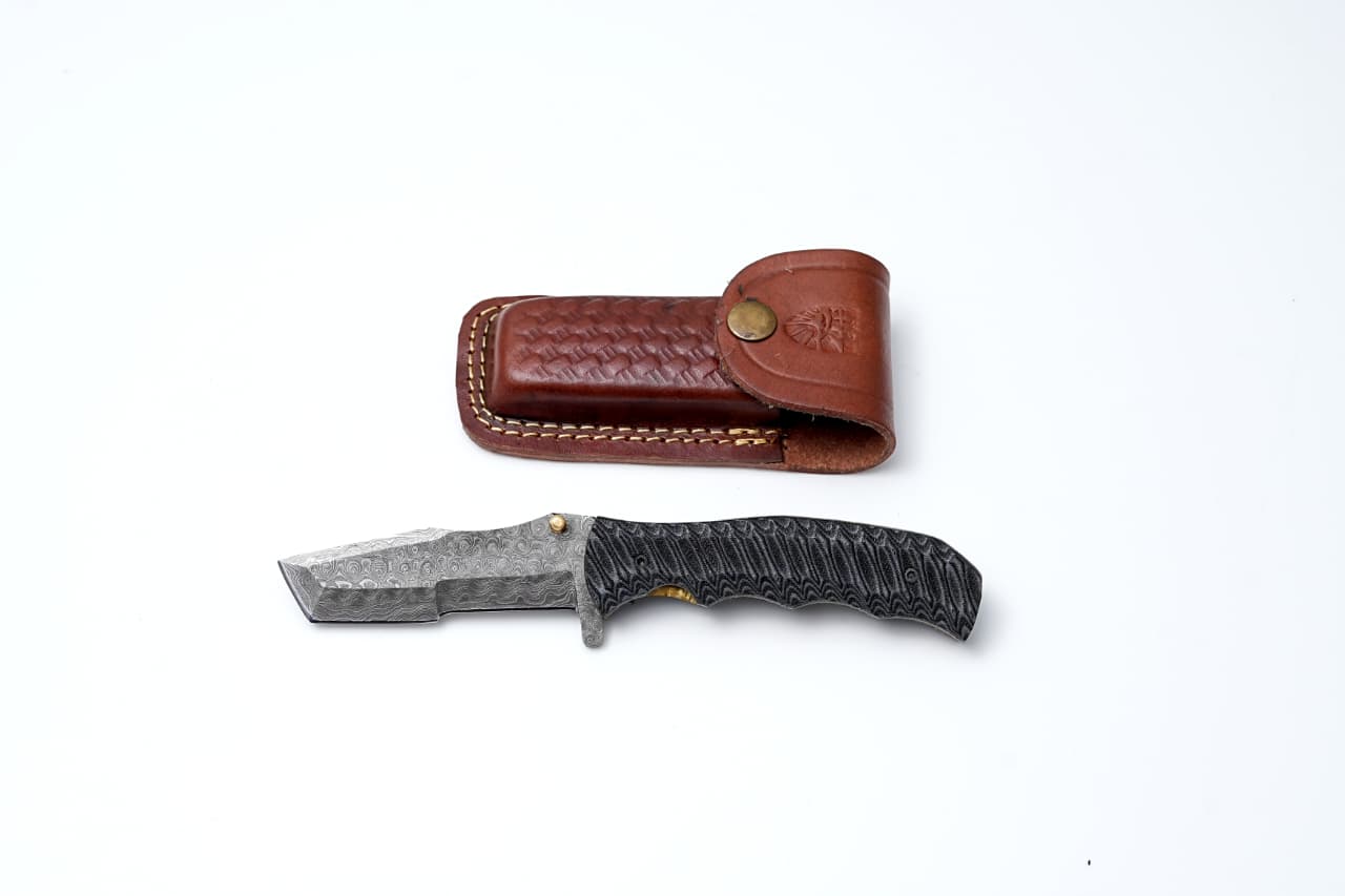 Storm Edge – Damascus Folding Blade - TF-096