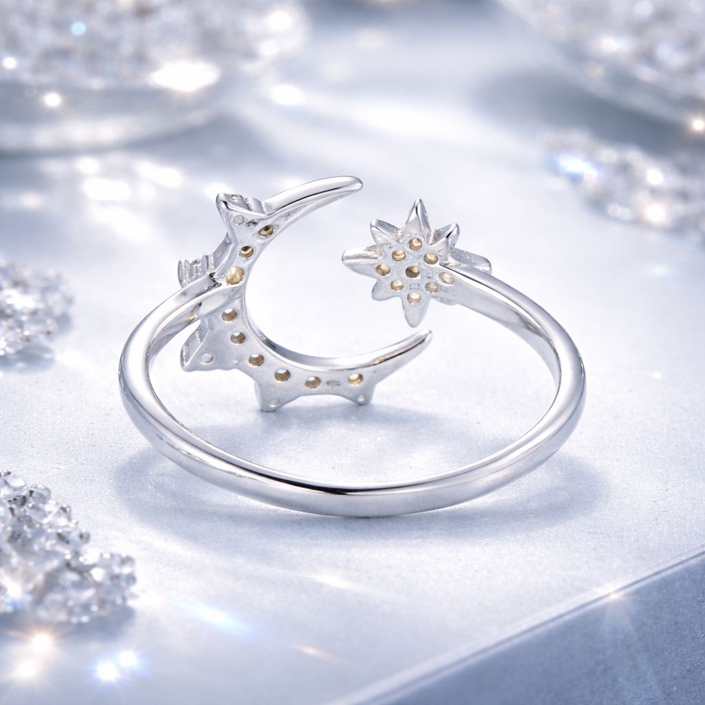 925 Sterling Silver Pavé Setting CZ Ring