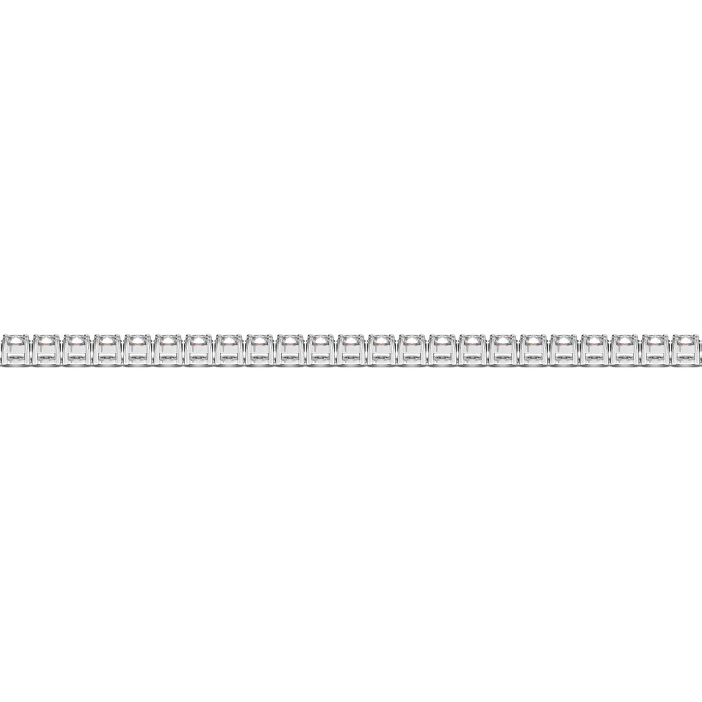Lab Grown Round Diamond Tennis Bracelet in 14k White Gold (2 cctw F/G  VS2/SI1)