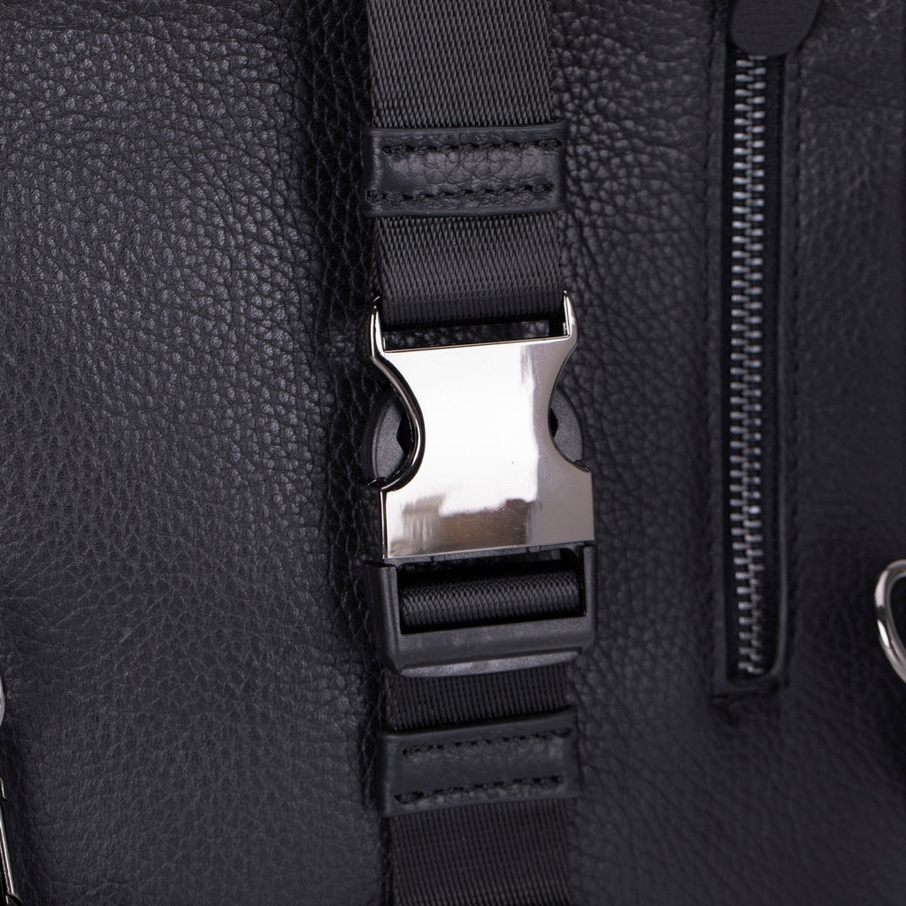 Athens Unisex Leather Cross Bag