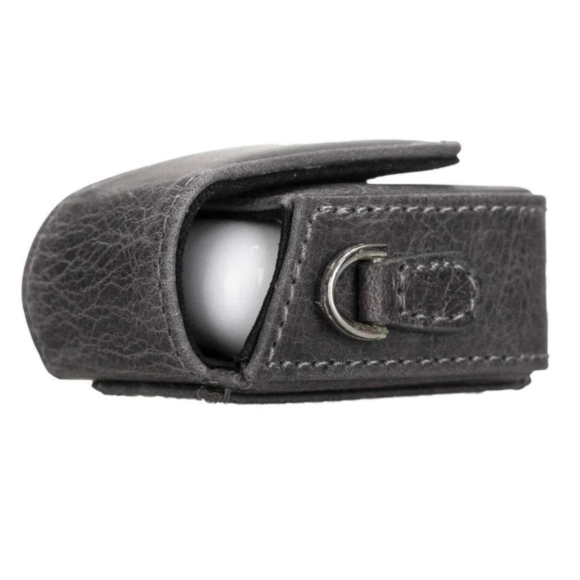 Aurora Luxury Leather AirPods Case with Attached Wrist Strap