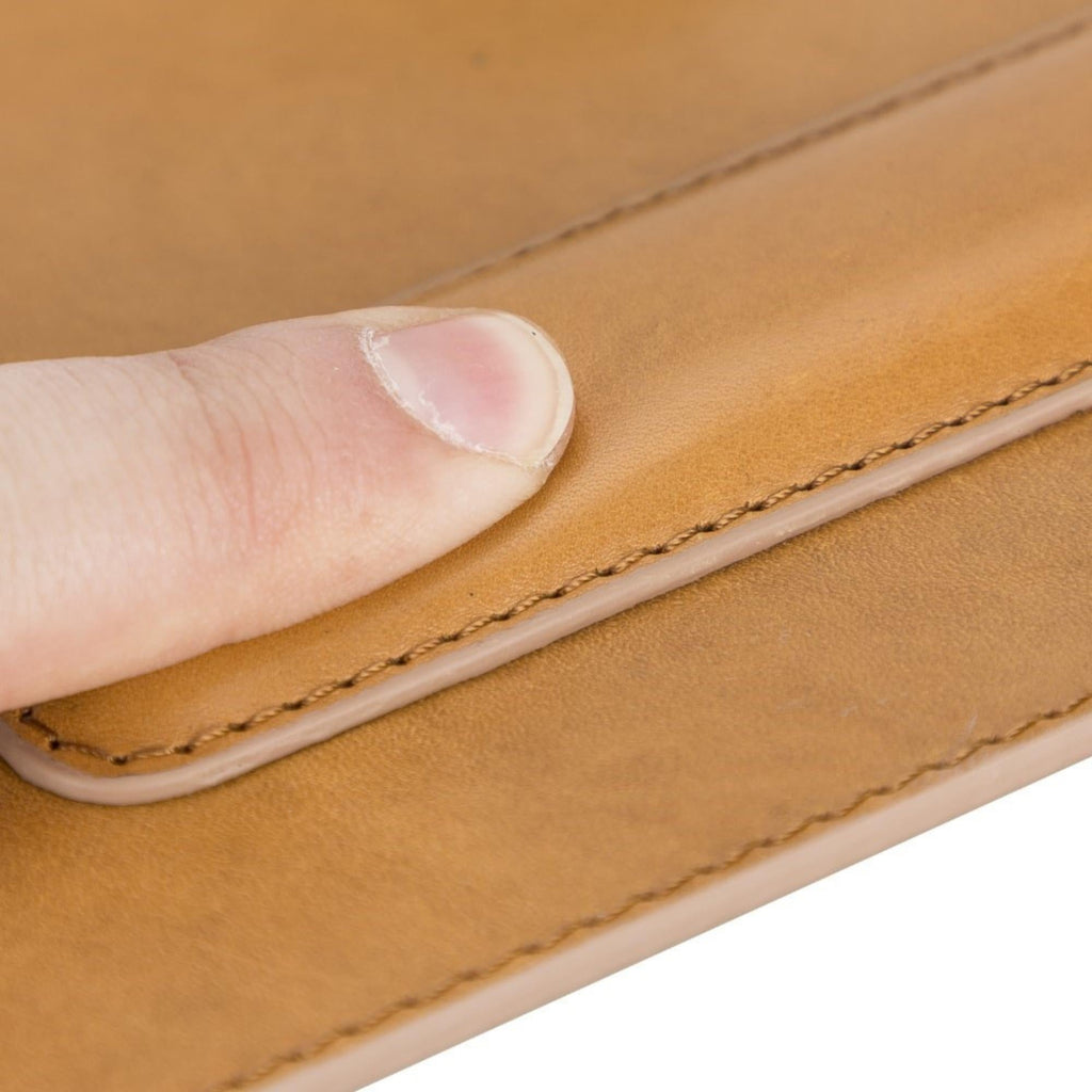 Boulder Full-Grain Leather Mouse Pad with Hand Support