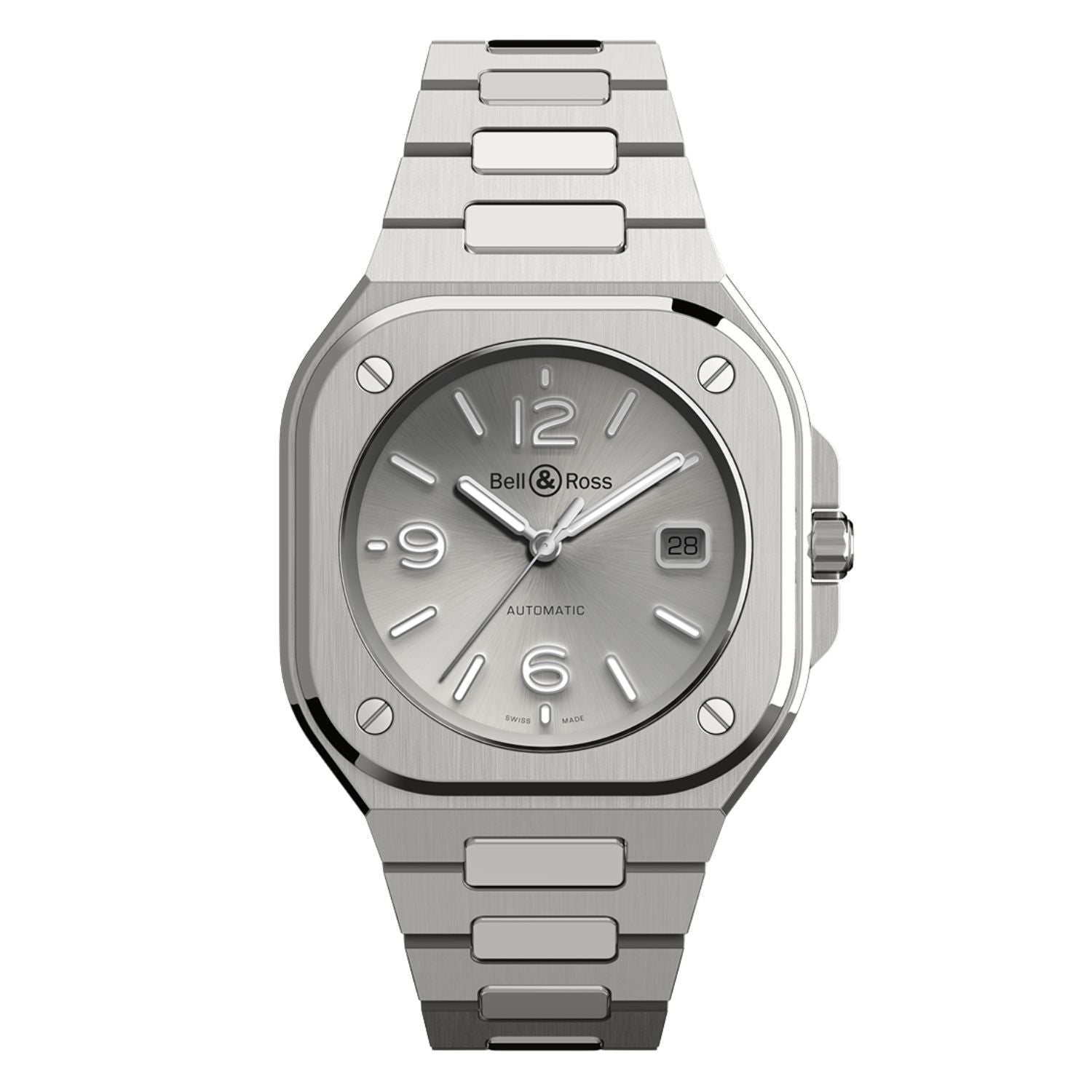 Bell & Ross Men's Grey Steel