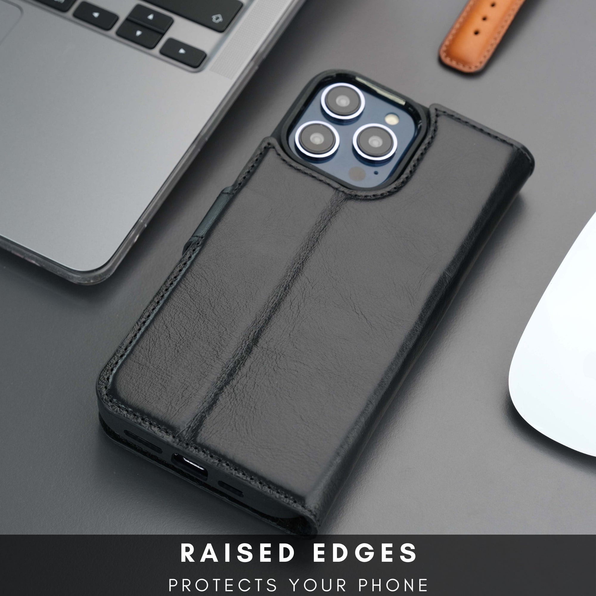 Casper Leather iPhone 14 Pro Max Wallet Case | MagSafe