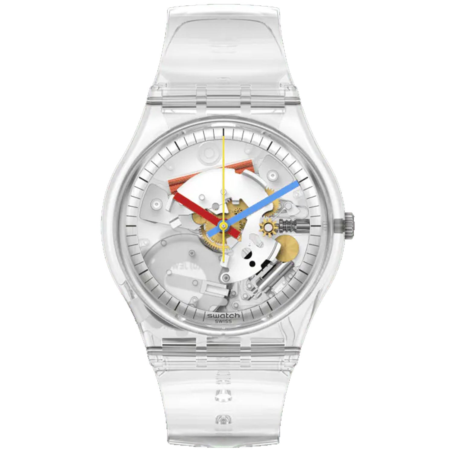 Swatch Men's Originals Clear Clearly Gent