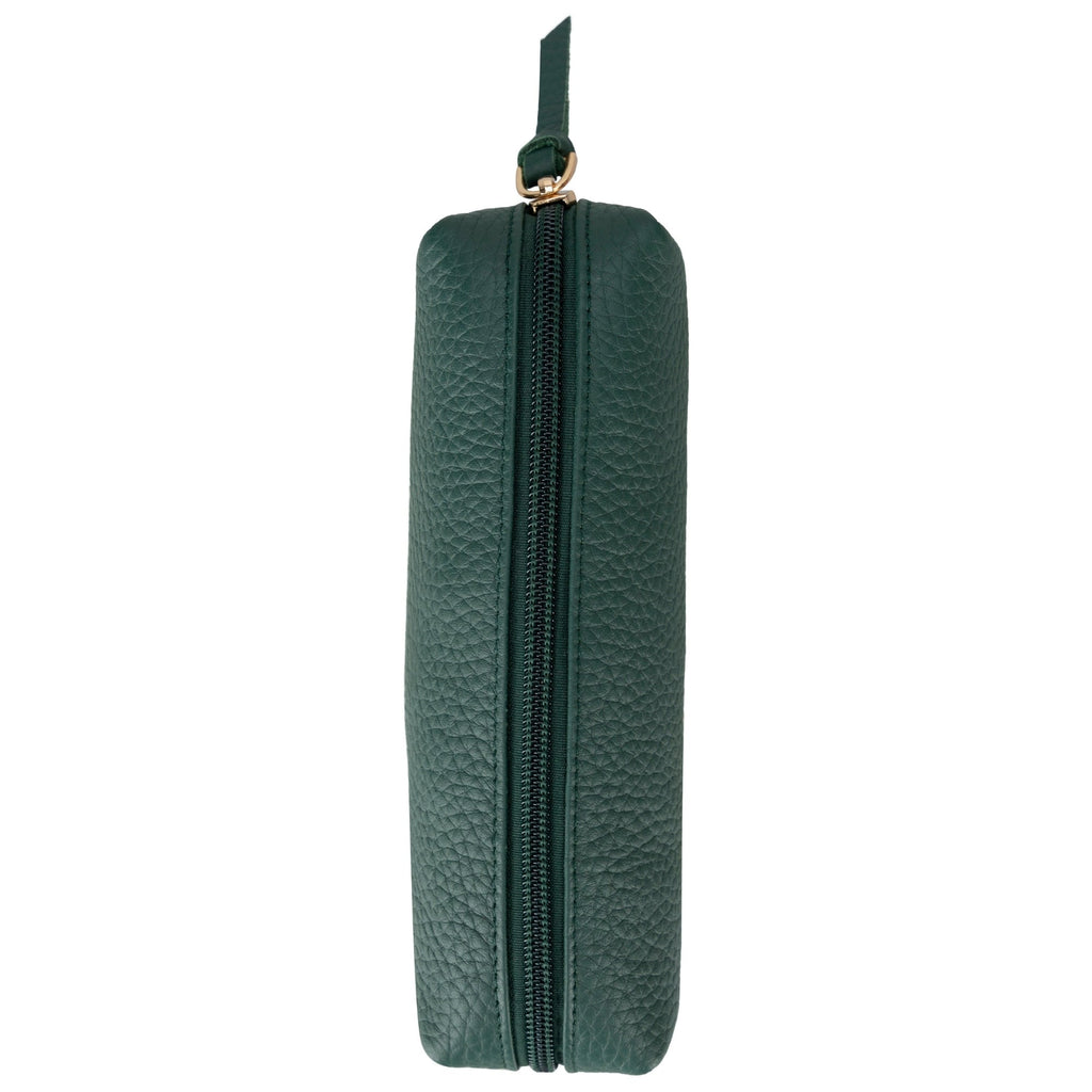 Centennial Multipurpose Leather Pencil Case and Makeup Bag
