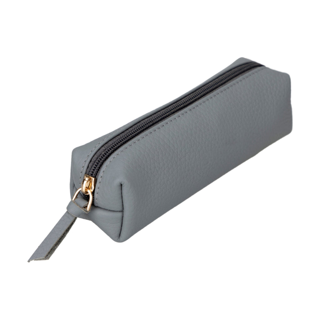 Centennial Multipurpose Leather Pencil Case and Makeup Bag