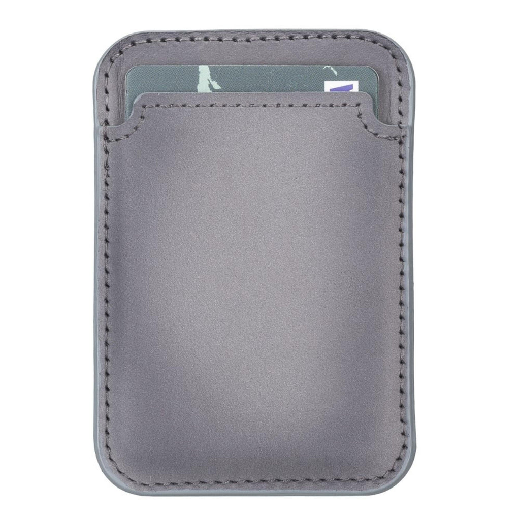 Cortland Full-Grain Leather Card Holder Wallet with Magnet