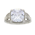 Cubic Zirconium Ring Sterling Silver