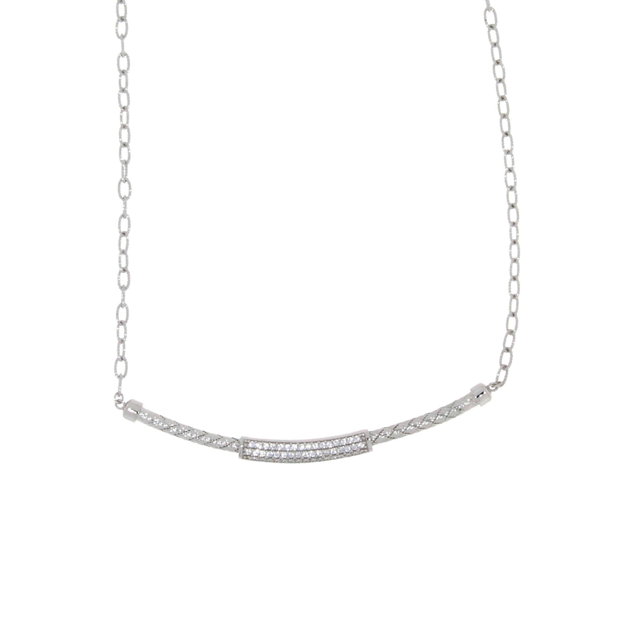 Cubic Zirconium Fashion Pendants Sterling Silver