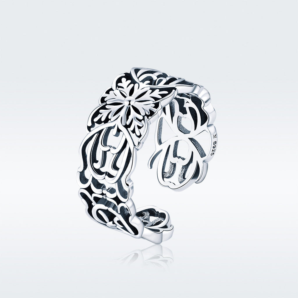 S925 Sterling Silver 0.8cm Width Ring