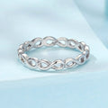 925 Sterling Silver Oxidized Rings Size 6 for Women