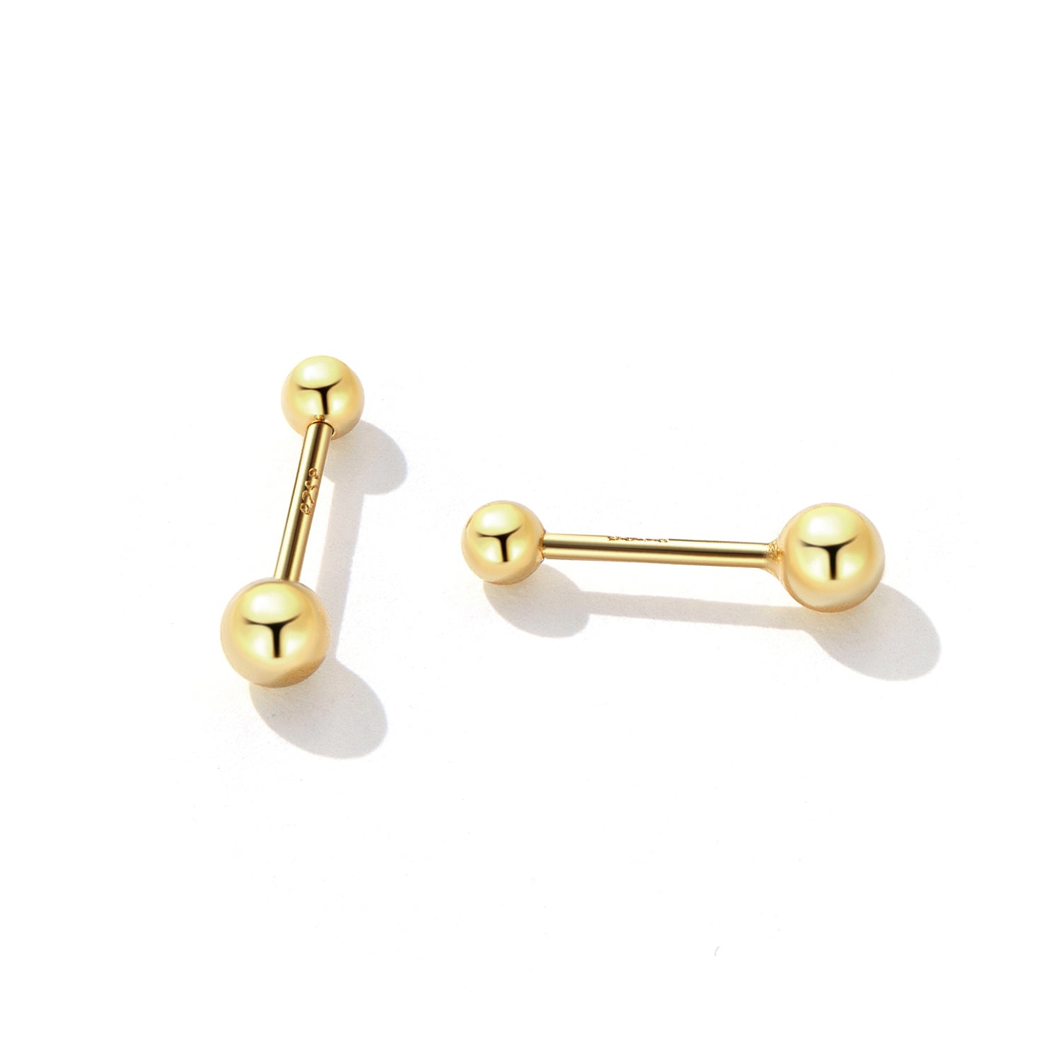 925 Sterling Silver Plated Platinum Dangle Earrings for Women