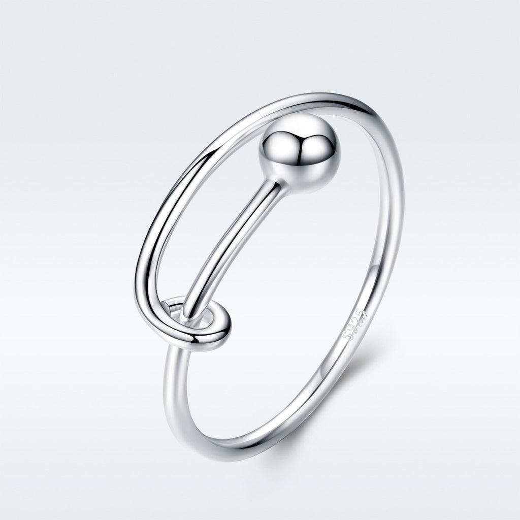 925 Sterling Silver Rings 0.4cm Width for Women
