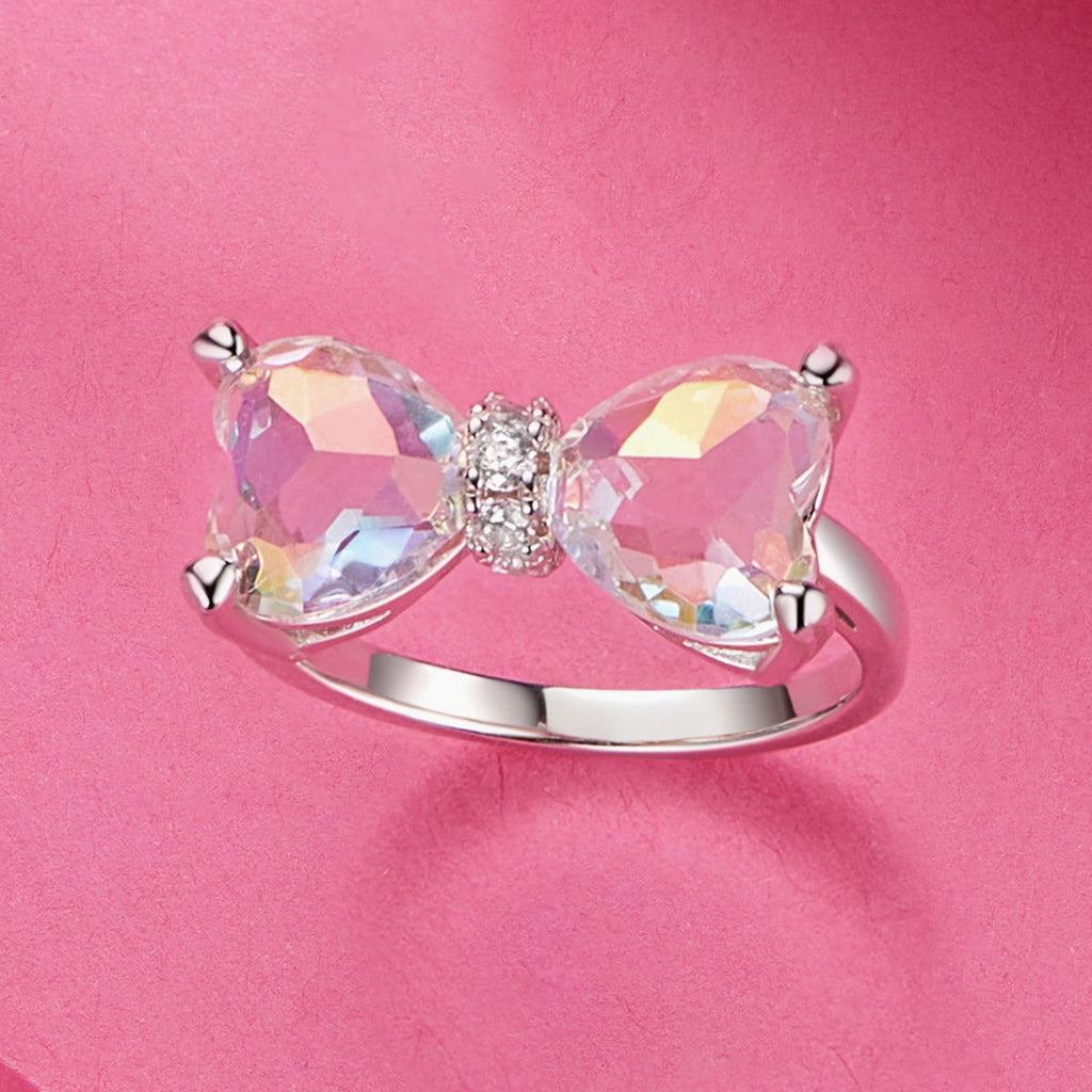 925 Sterling Silver 6.0 Size Pavé Setting CZ Ring for Women