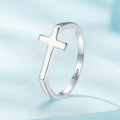 925 Sterling Silver Oxidized 1.7mm Ring for Women - Size 6.0