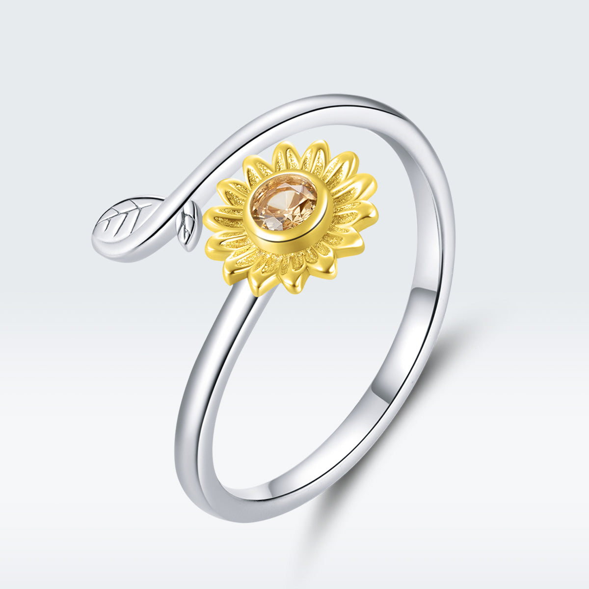925 Sterling Silver Ring with Pavé Setting CZ for Women