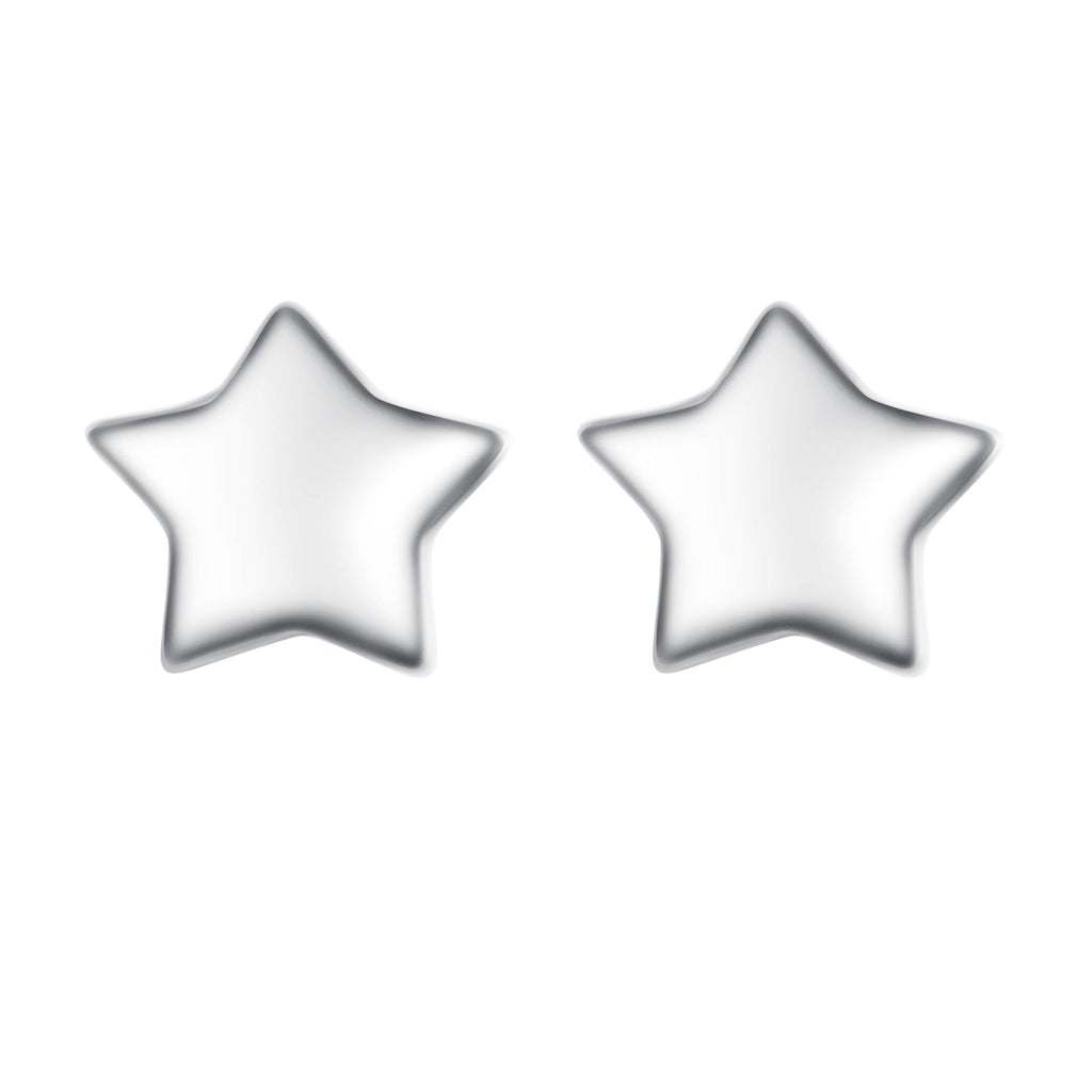 S925 Sterling Silver Earrings with Plated Platinum Finish for Women