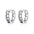 925 Sterling Silver Oxidized Earrings for Women