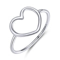 925 Sterling Silver Plated Platinum Ring Size 6.0 for Women