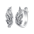 925 Sterling Silver Earrings with Oxidized Finish, 1.3x0.5cm for Women