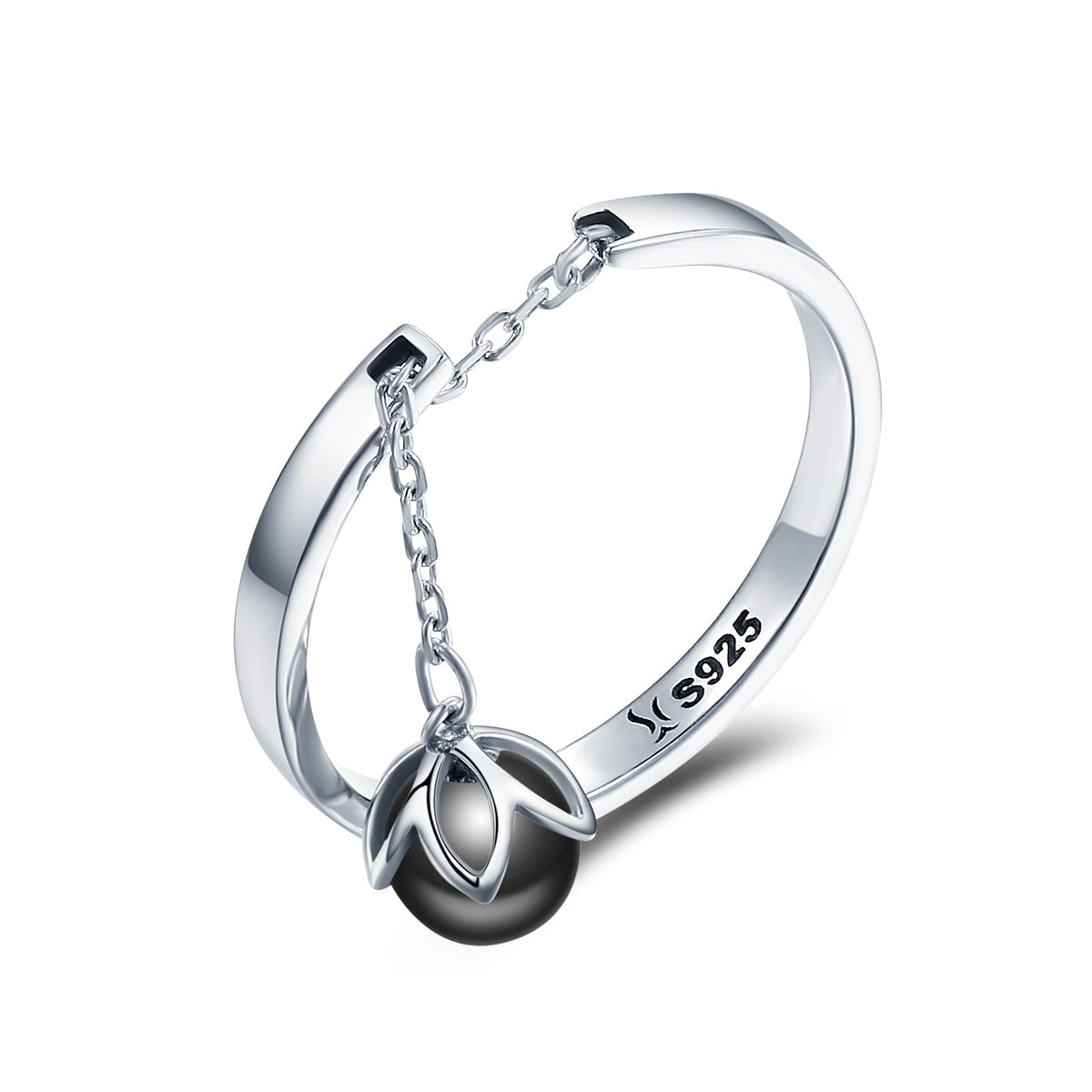925 Sterling Silver Ring 0.2CM Width for Women