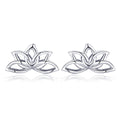 925 Sterling Silver Plated Platinum Earrings