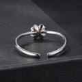 925 Sterling Silver Moissanite Ring Size E for Women