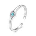 925 Sterling Silver Synthetic Turquoise Pavé CZ White Gold Plated Pendant 0.4x0.5cm for Women