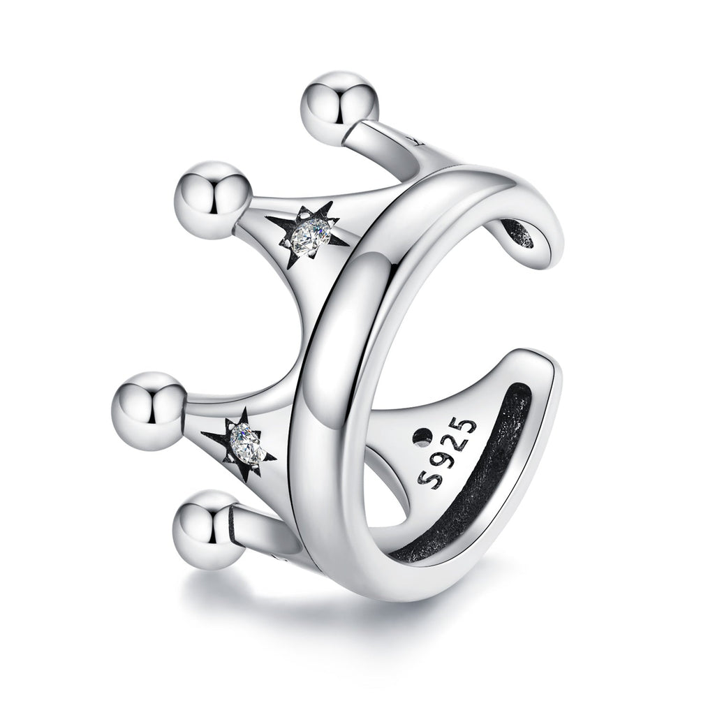S925 Sterling Silver Earrings with Pavé Setting and CZ