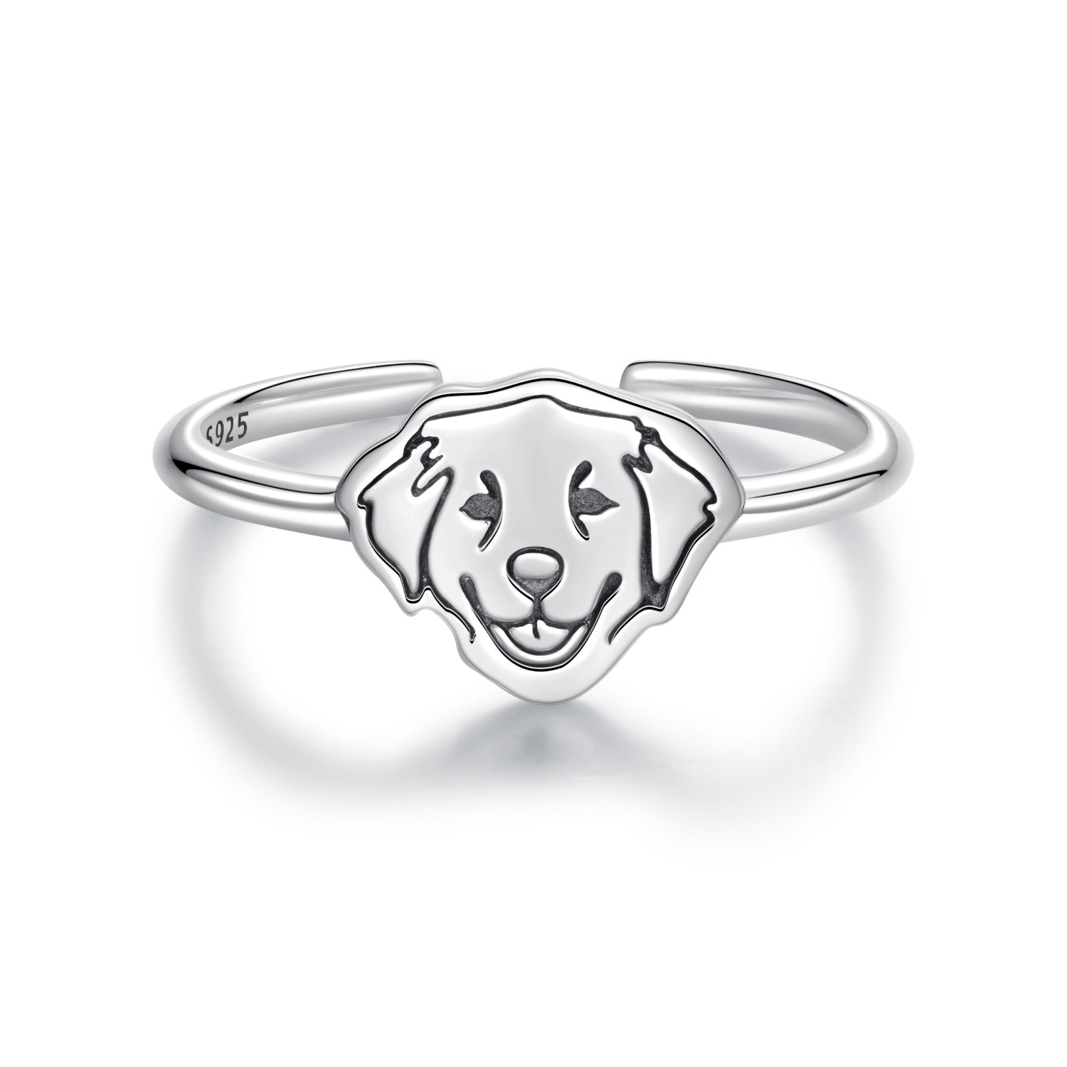 925 Sterling Silver Oxidized Silver Stylish Ring