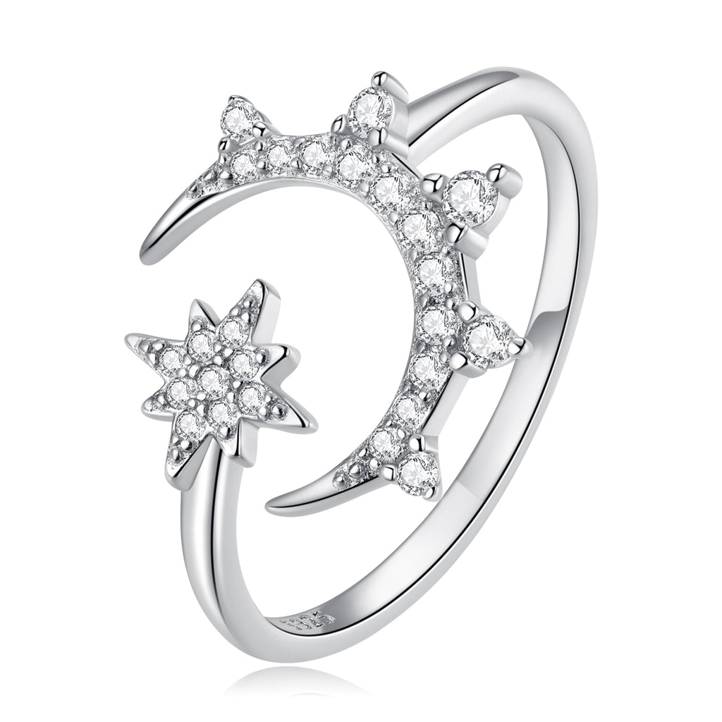 925 Sterling Silver Pavé Setting CZ Ring