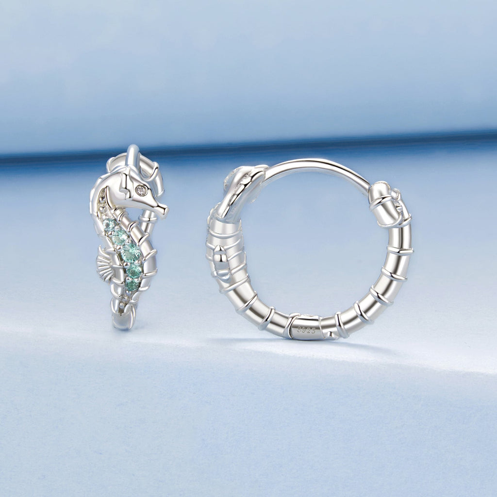 925 Sterling Silver Pavé Setting CZ Earrings for Women