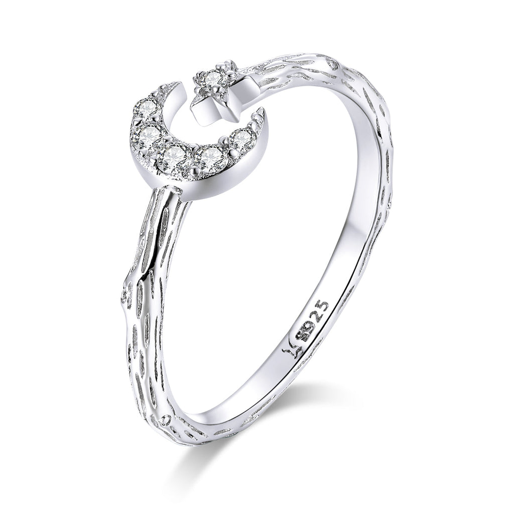 925 Sterling Silver Custom Ring with Pavé Setting CZ