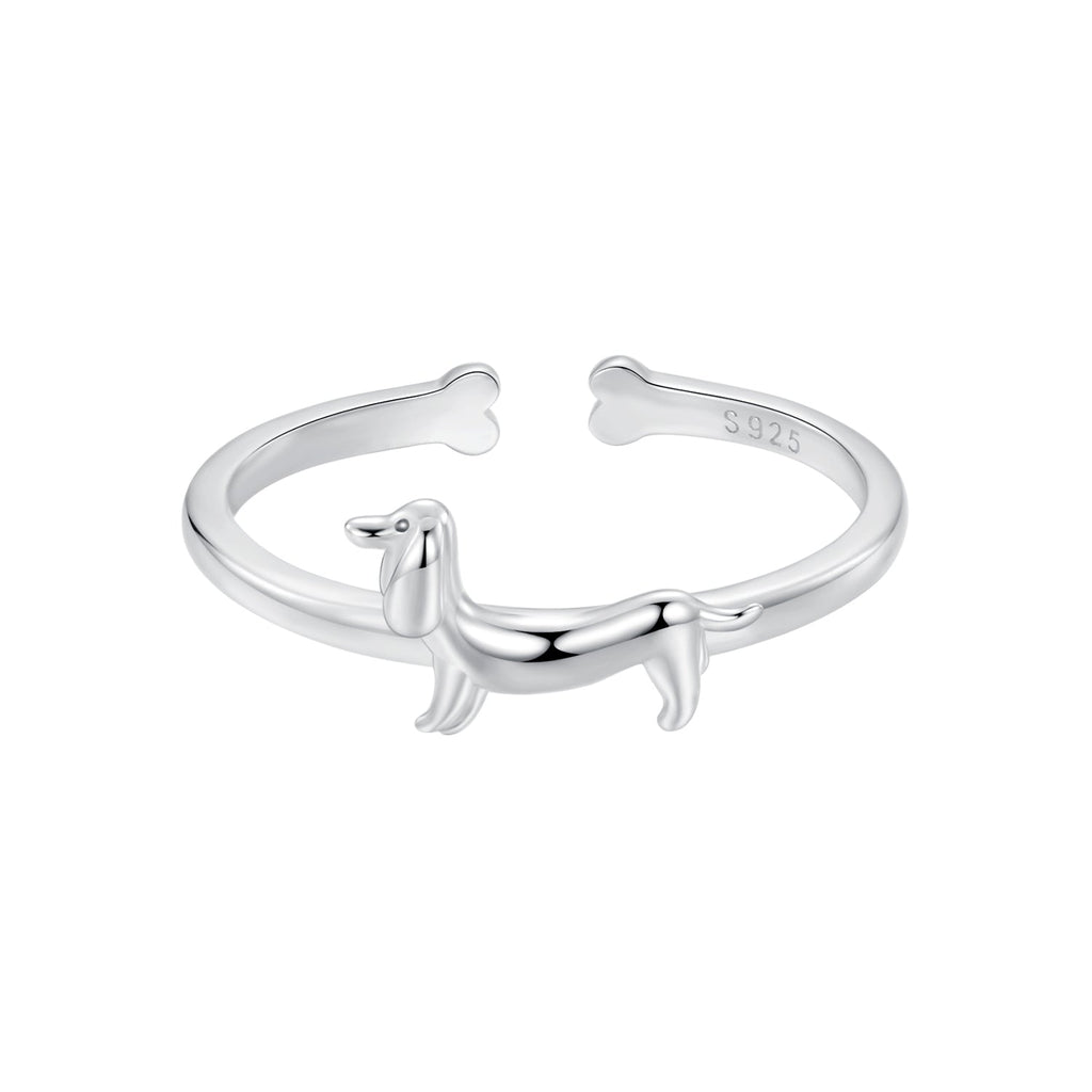 925 Sterling Silver Oxidized Silver 1.6mm Ring for Women