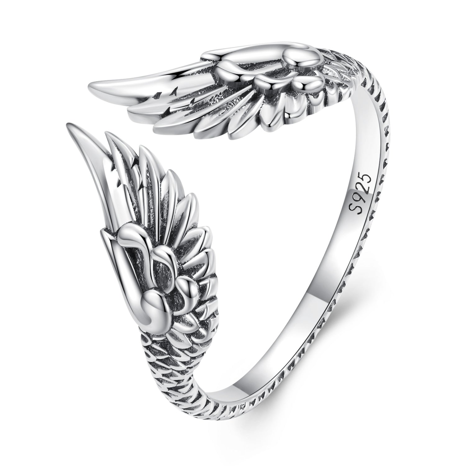 925 Sterling Silver Oxidized Ring for Men