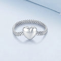 925 Sterling Silver 2.5mm Width Ring for Women