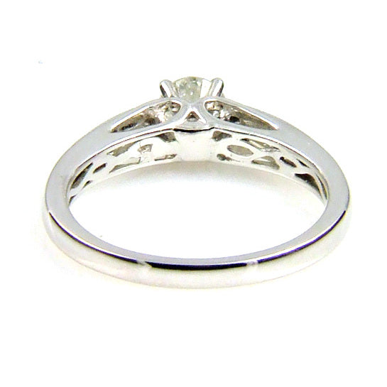 .50ct Diamond Eng Only 14KT White Gold