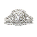 Cubic Zirconium CZ SS Bridal Sterling Silver