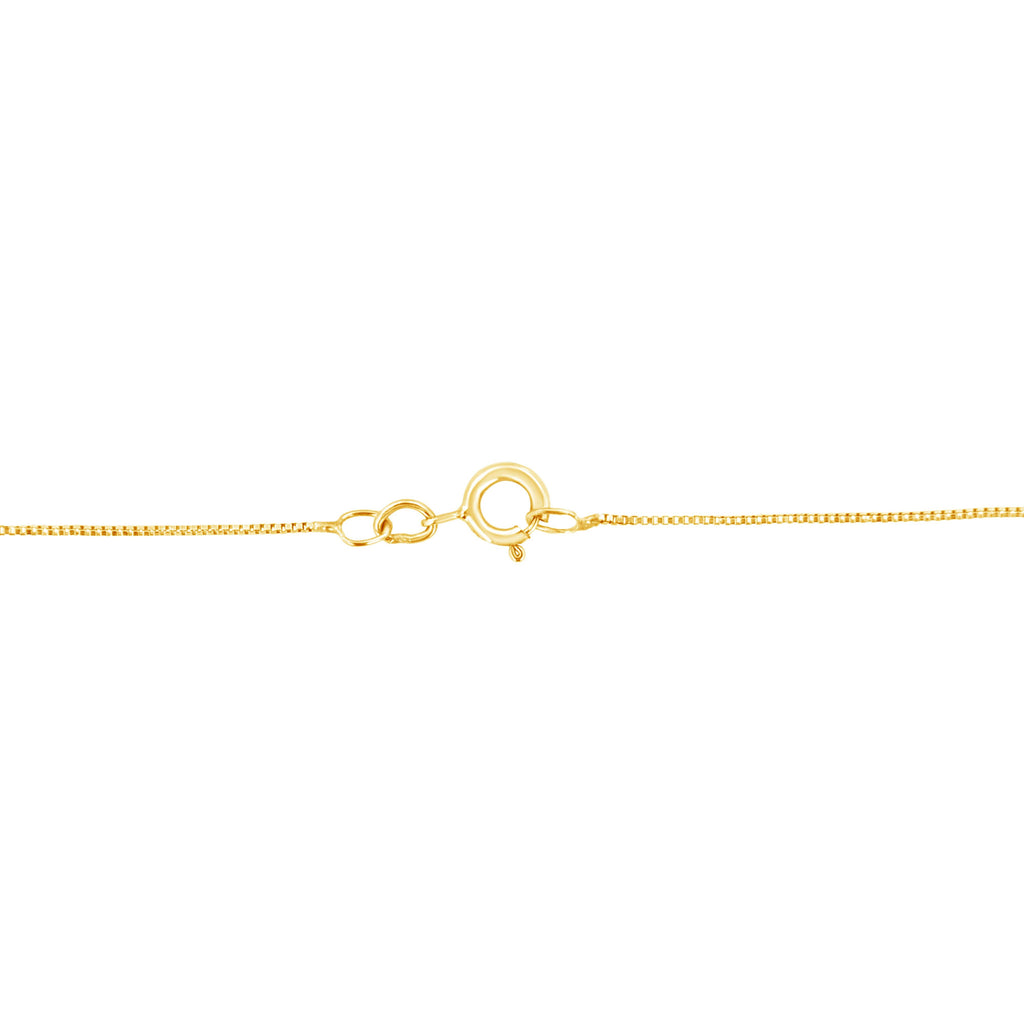 10k Yellow Gold Plated .925 Sterling Silver 3.0 cttw Round-Cut Diamond Open Heart Pendant Necklace (J-K Color, I1-I2 Clarity) - 18"