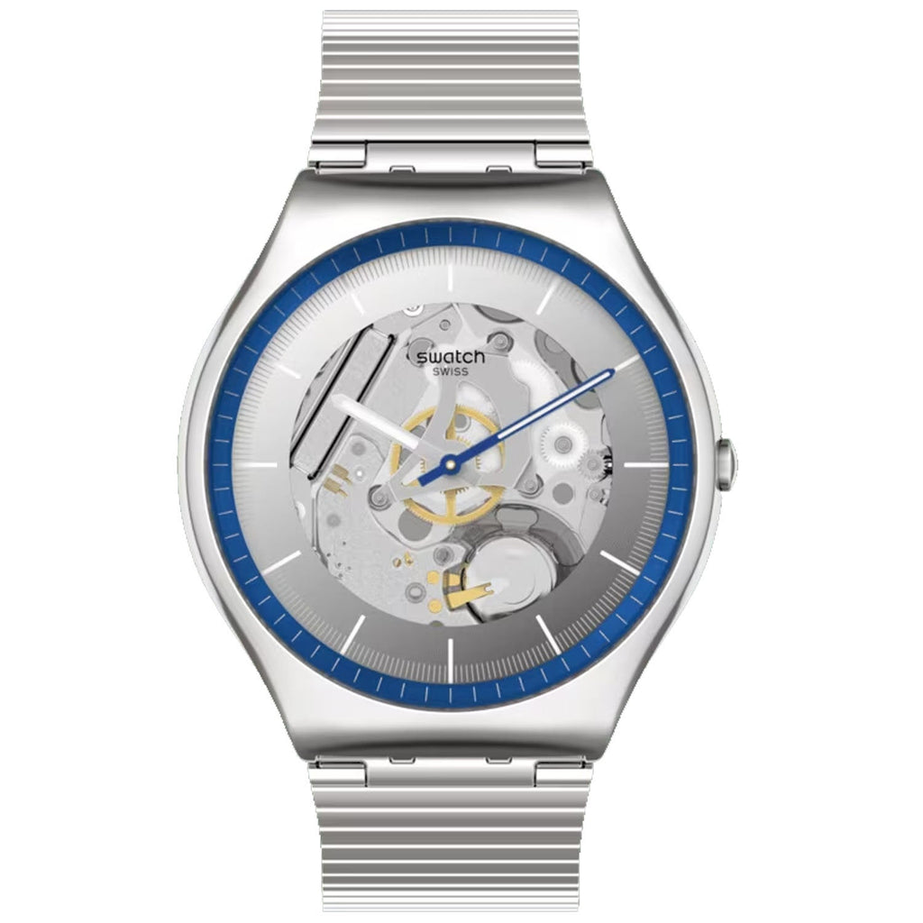 Swatch Men's Skin Monthly Drops Ringing in Blue