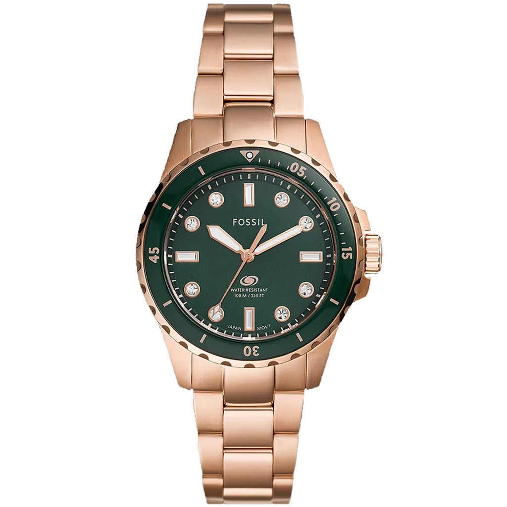 Fossil Women's Blue Dive